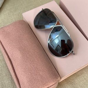 Christian Roth Reflective/Metallic Retro Aviators
